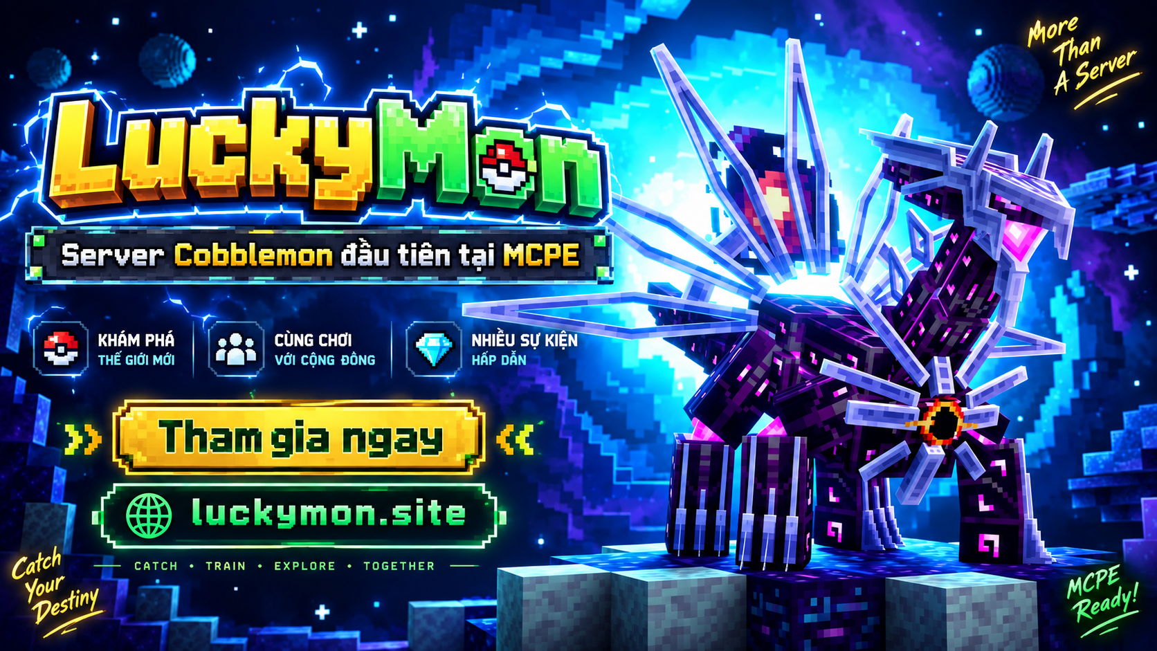KINGMON · Server MCPE